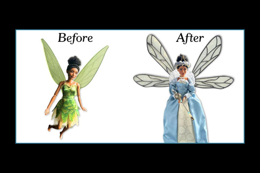 From Tinker Bell to Titania: A Fairy Doll Transformation