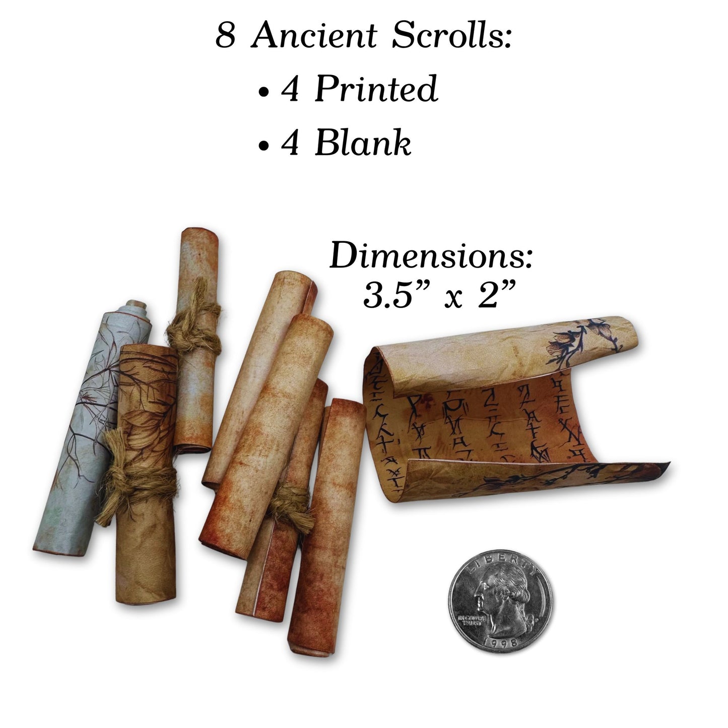 Printable Fairy Spell Chamber Mini Accessories - Instant PDF Download
