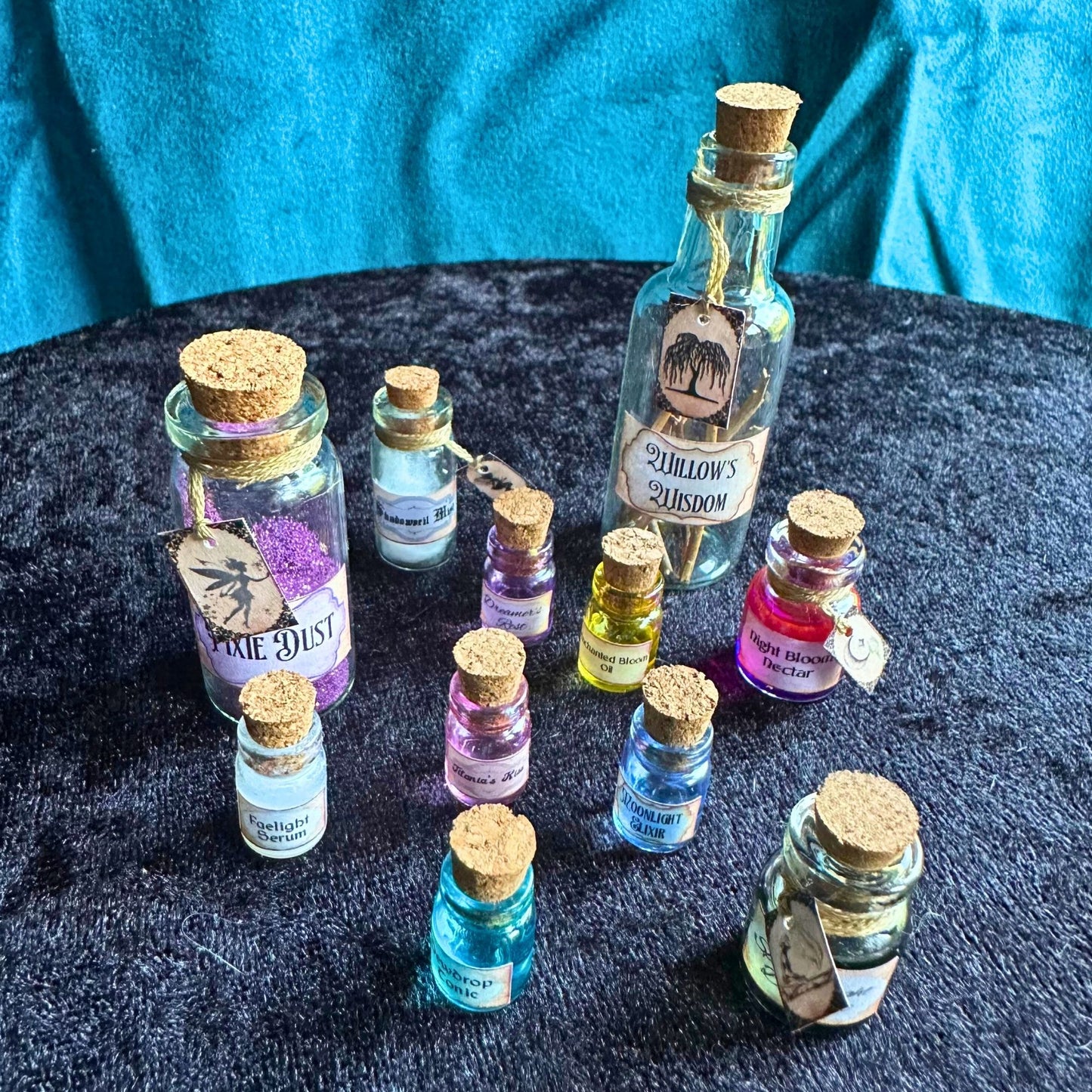 Printable Fairy Spell Chamber Mini Accessories - Instant PDF Download