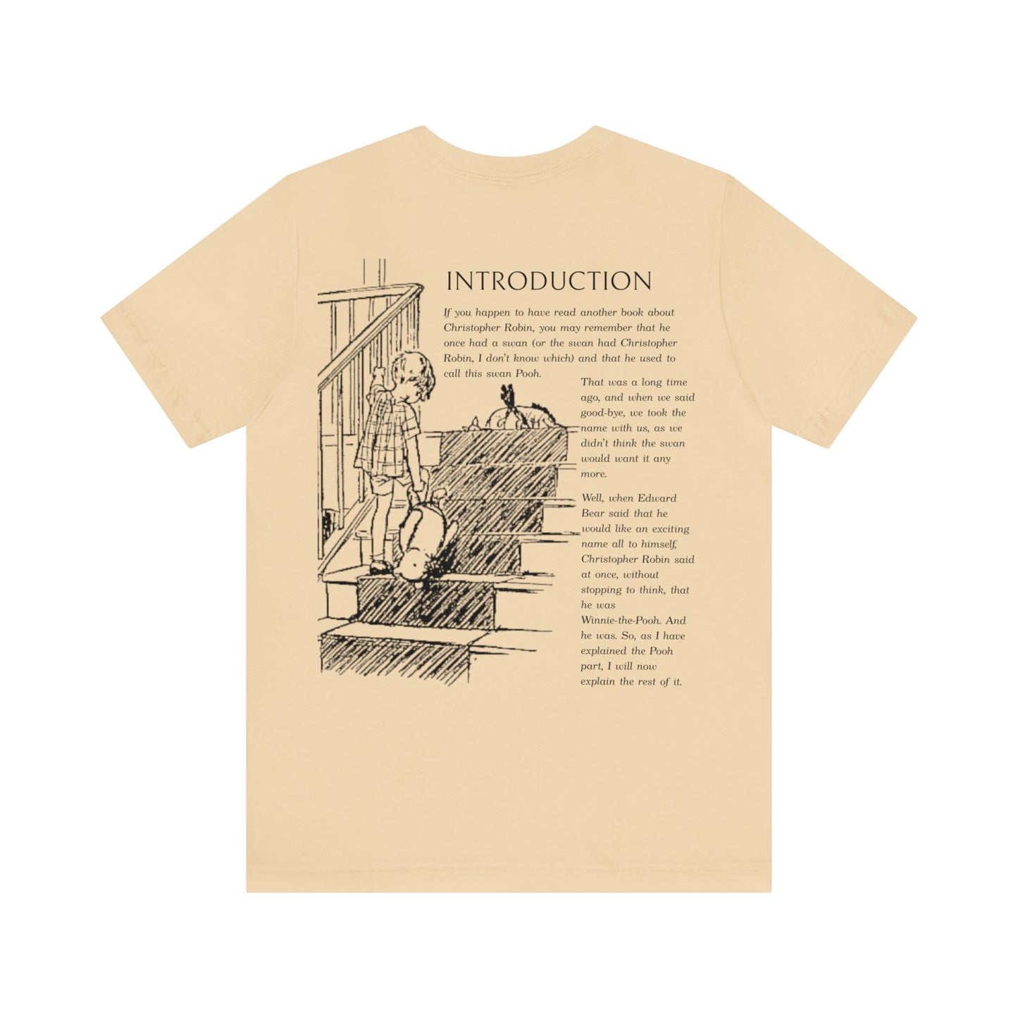 Classic Winnie the Pooh Book Cover Shirt