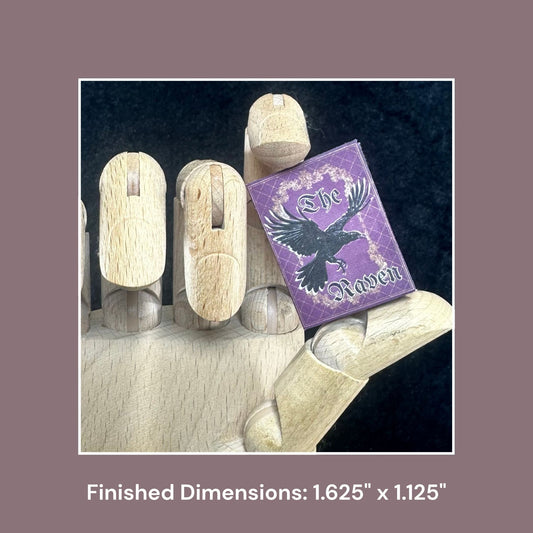 Printable The Raven Miniature Book - Instant PDF Download