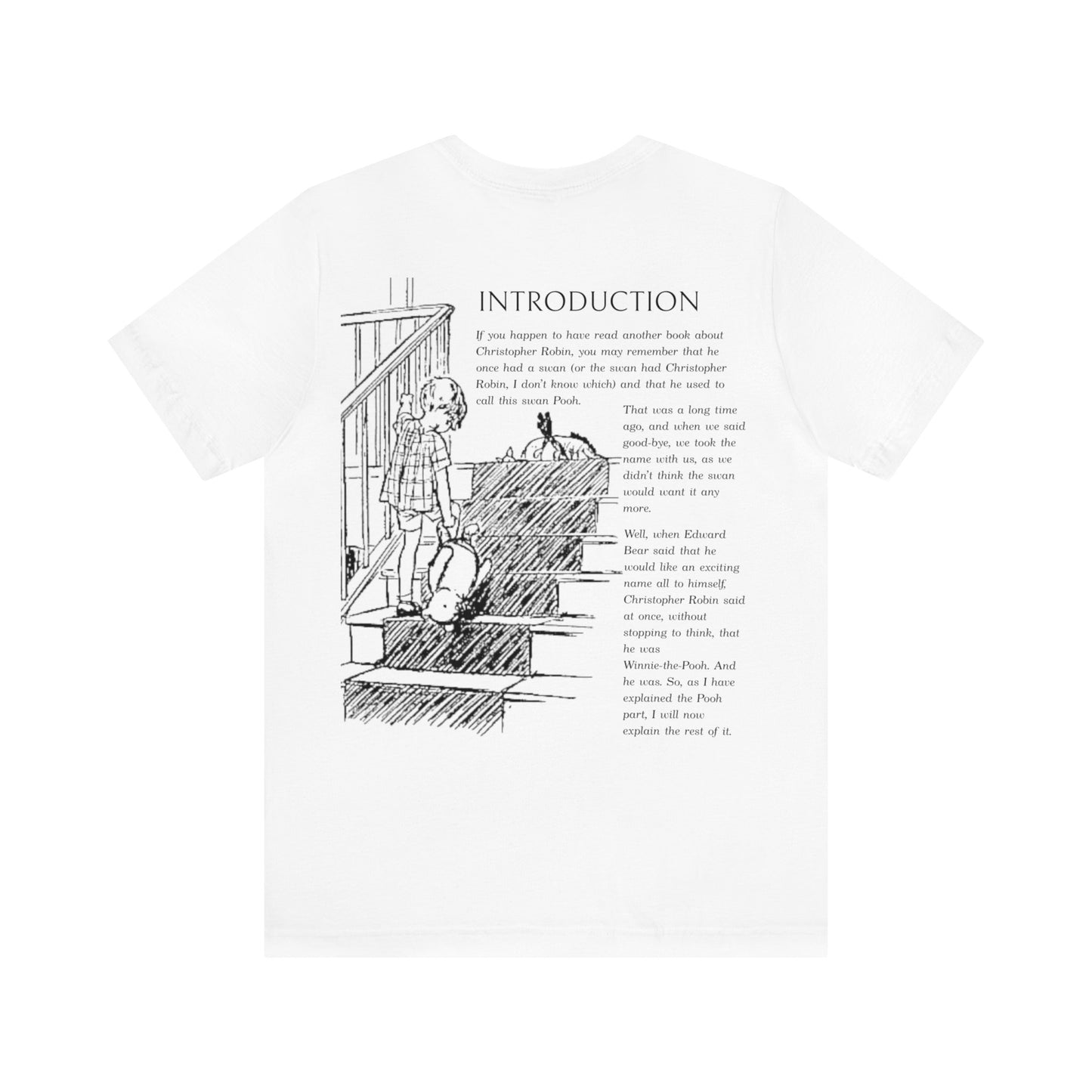 Classic Winnie the Pooh Book Cover Shirt