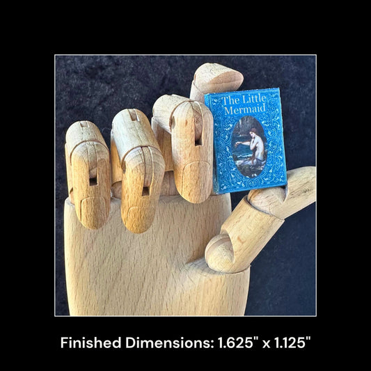 Printable The Little Mermaid Miniature Book - Instant PDF Download