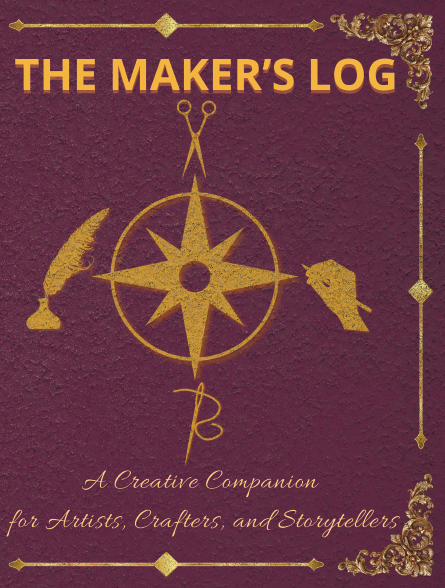 The Maker's Log: A Creative Companion for Artists, Crafters, and Storytellers - Instant PDF Download