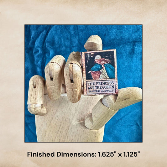 Printable The Princess and the Goblin Miniature Book - Instant PDF Download