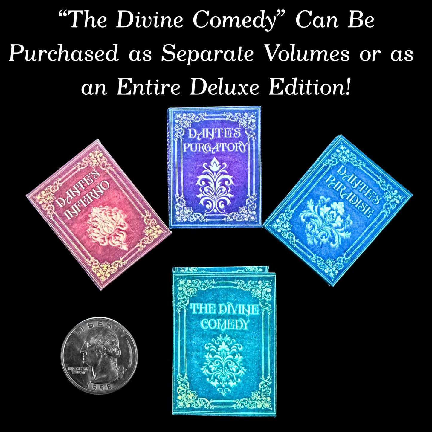 Printable The Divine Comedy Miniature Book - Instant PDF Download