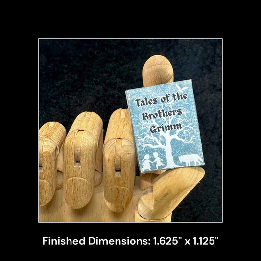 Printable Tales of the Brothers Grimm Miniature Book - Instant PDF Download