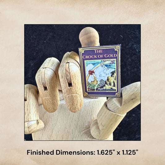 Printable The Crock of Gold Miniature Book - Instant PDF Download