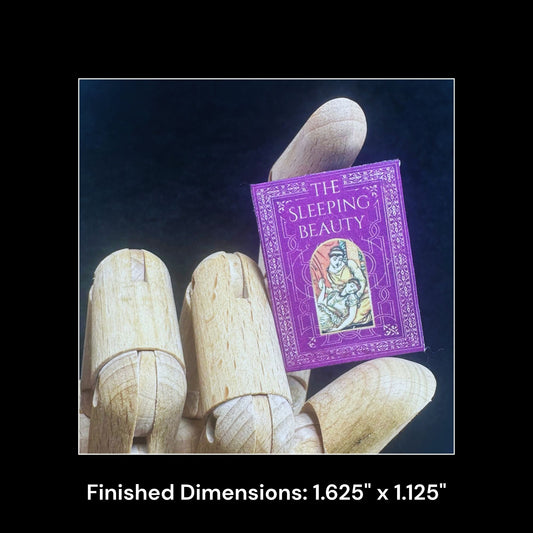 Printable The Sleeping Beauty Miniature Book - Instant PDF Download