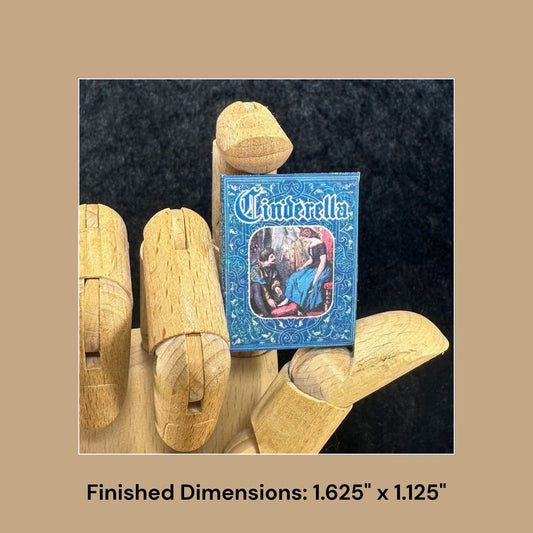 Printable Cinderella Miniature Book - Instant PDF Download