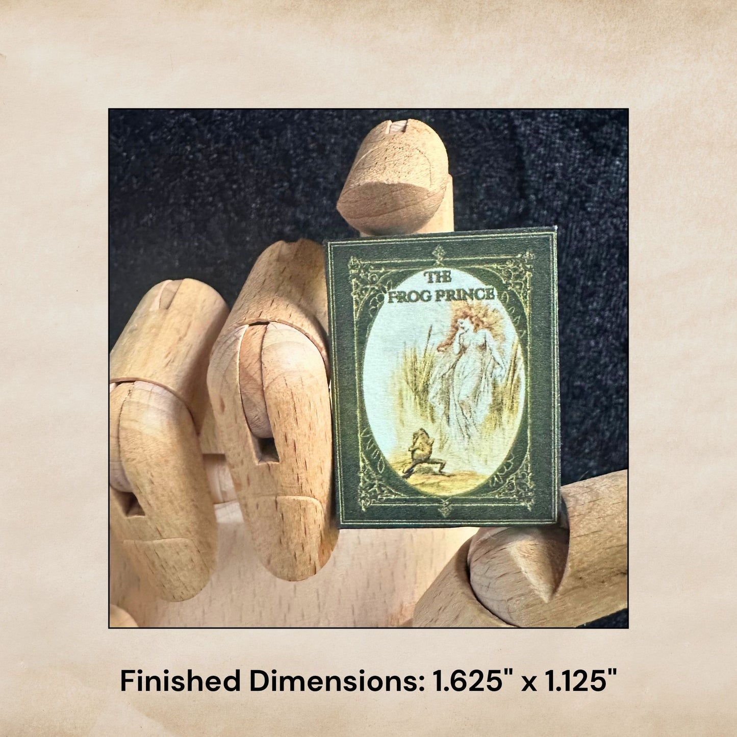 Printable The Frog Prince Miniature Book - Instant PDF Download