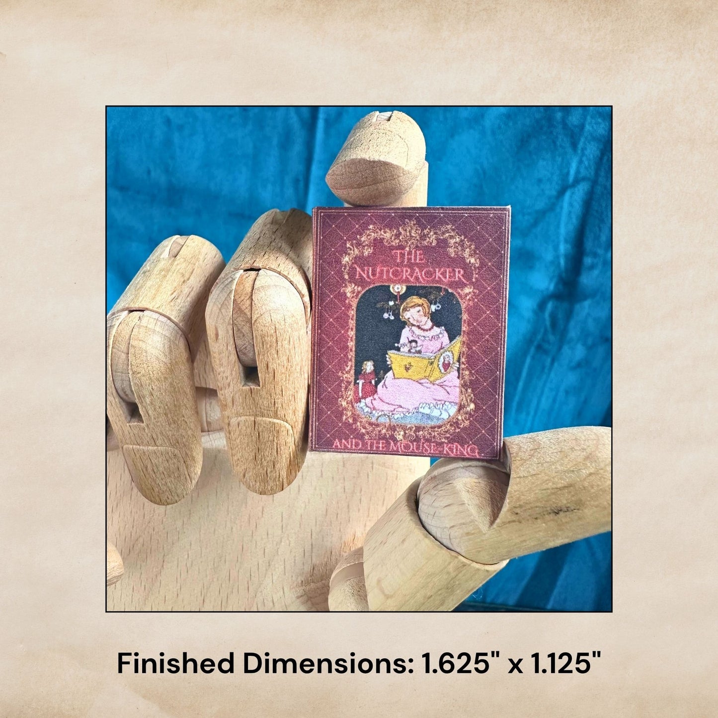 Printable The Nutcracker and the Mouse King Miniature Book - Instant PDF Download