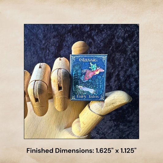 Printable Classic Fairy Tales Miniature Book - Instant PDF Download