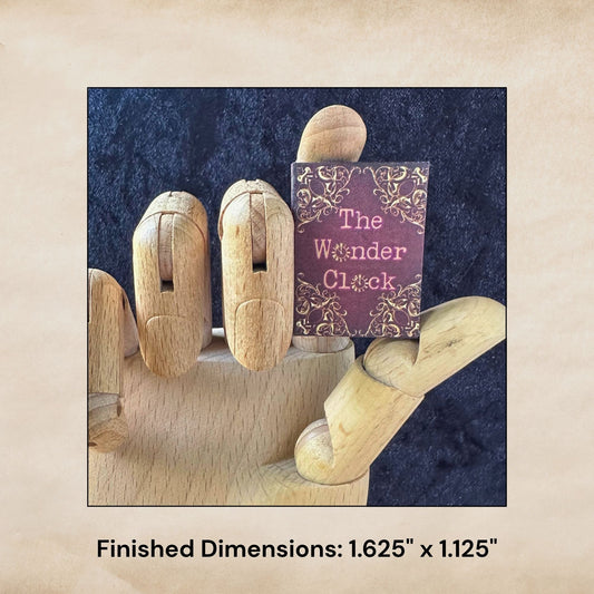 Printable The Wonder Clock Miniature Book - Instant PDF Download