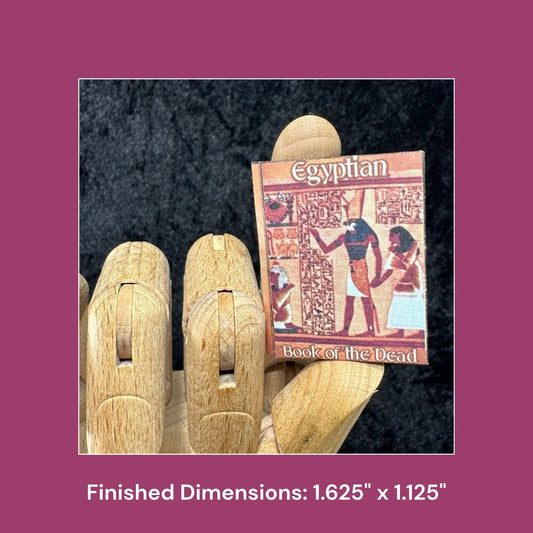 Printable Egyptian Book of the Dead Miniature Reference Book - Instant PDF Download