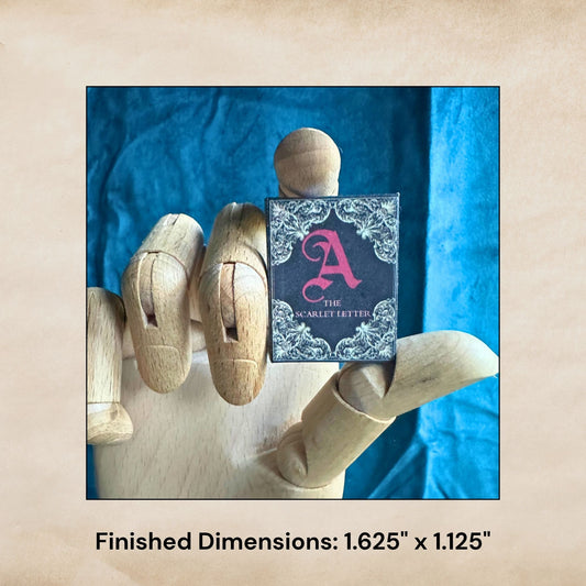 Printable The Scarlet Letter Miniature Book - Instant PDF Download
