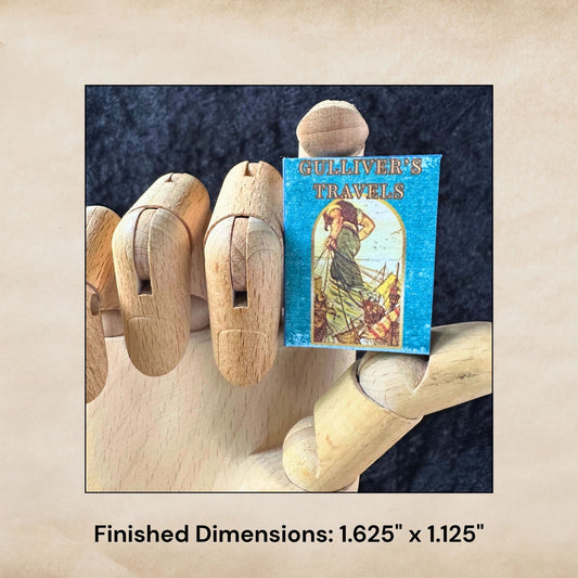 Printable Gulliver's Travels Miniature Book - Instant PDF Download