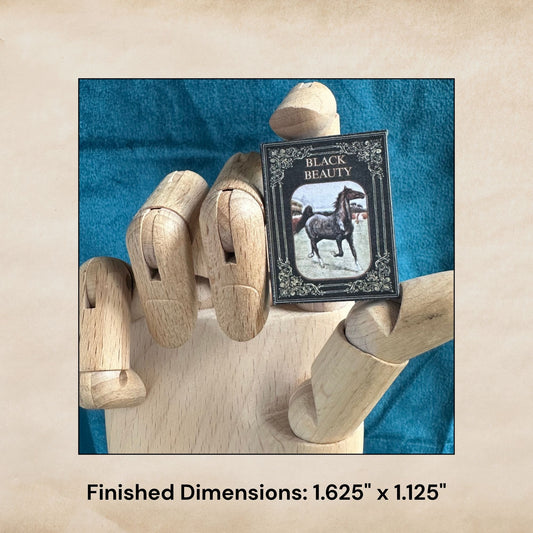 Printable Black Beauty Miniature Book - Instant PDF Download