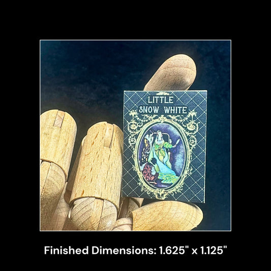 Printable Snow White Miniature Book - Instant PDF Download