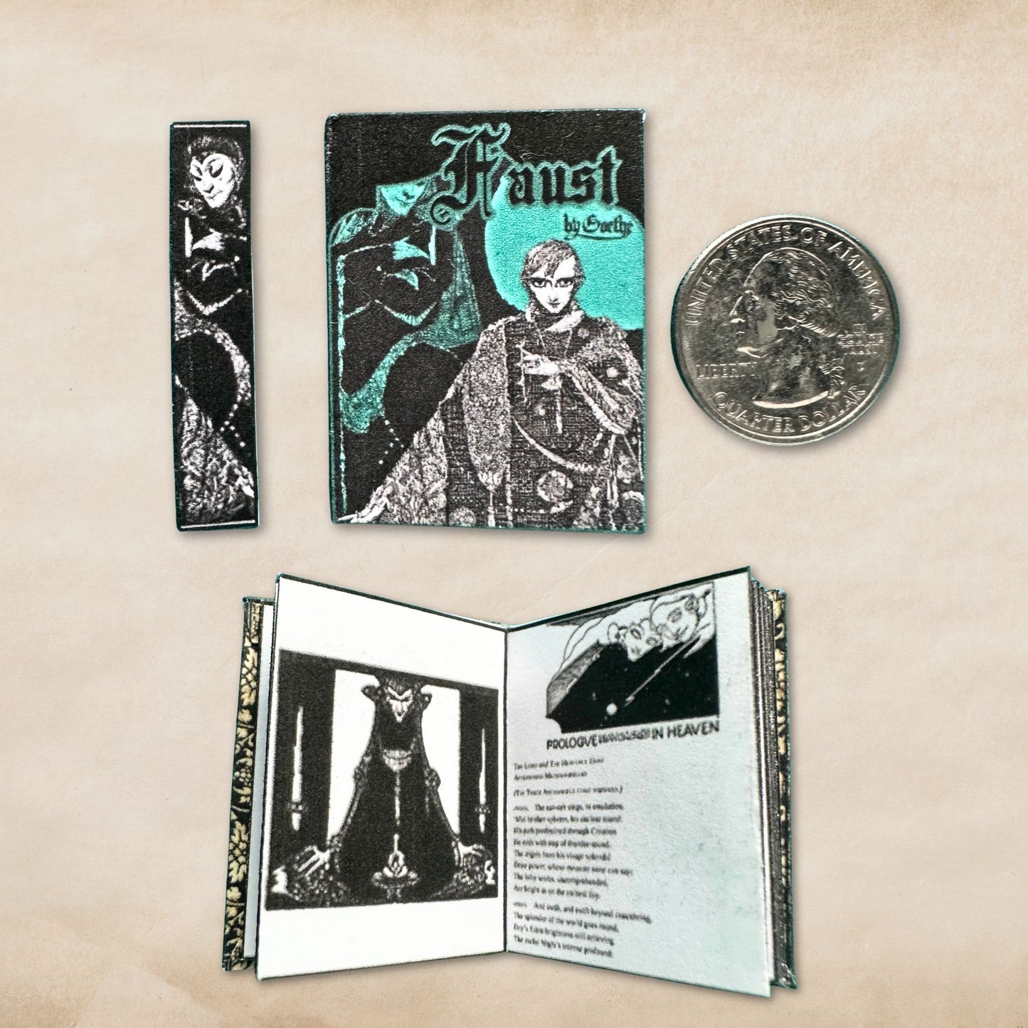 Printable Faust Miniature Book - Instant PDF Download