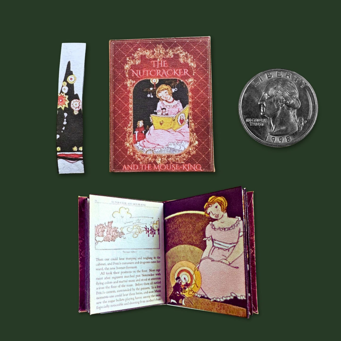 Printable The Nutcracker and the Mouse King Miniature Book - Instant PDF Download