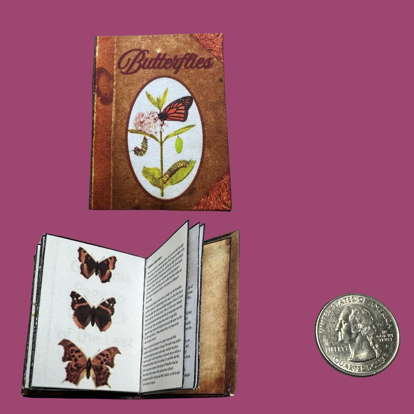Printable Nature Reference Miniature Book Bundle of 3 - Instant PDF Download