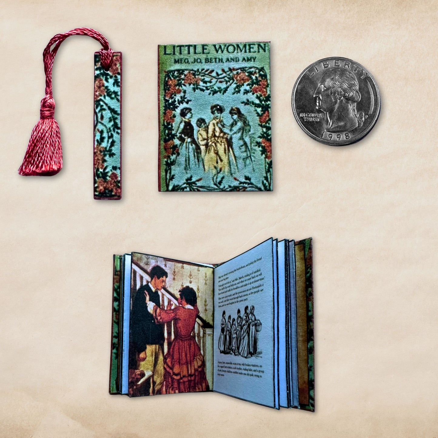 Printable Little Women Miniature Book - Instant PDF Download