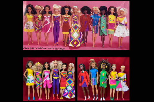 I Made 11 Barbie Outfits From a Vintage 90's Sew-It Kit and was Pleasantly Surprised!