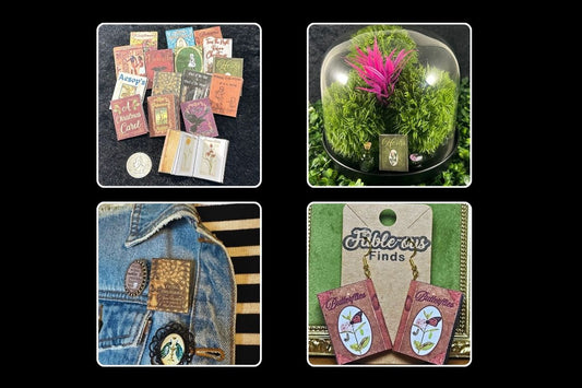 13 Fun Ideas to Transform Mini Books into Functional Accessories or Home Decor