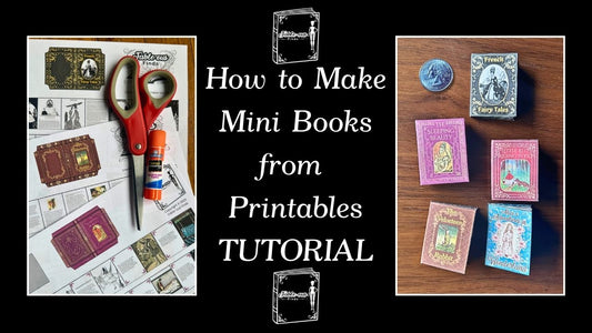 Mini Book Tutorial Video and Instructions