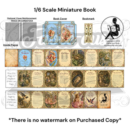 Thumbelina Miniature Book