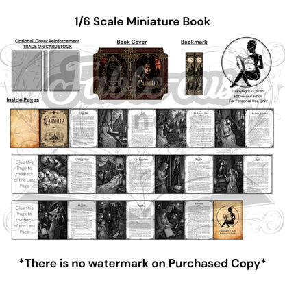 Carmilla Miniature Book