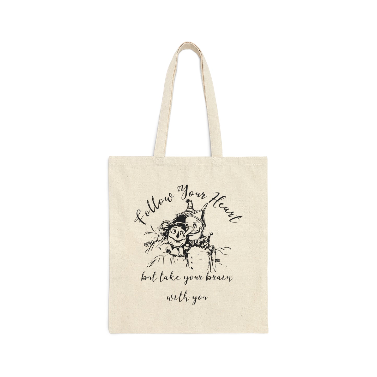 Follow Your Heart Wonderful Wizard of Oz Canvas Tote Bag
