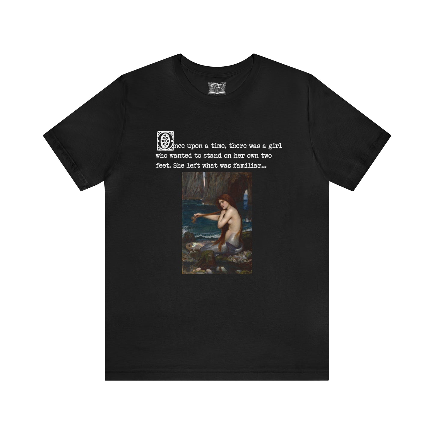 And Found Her Voice - The Little Mermaid Classic Art Unisex Short Sleeve Tee