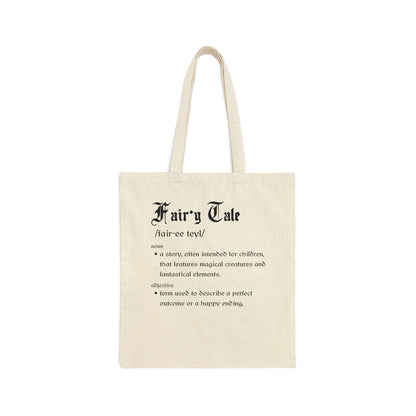 Fairy Tale Definition Tote Bag