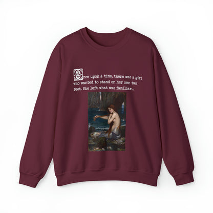 And Found Her Voice - The Little Mermaid Classic Art Unisex Pullover Sweatshirt