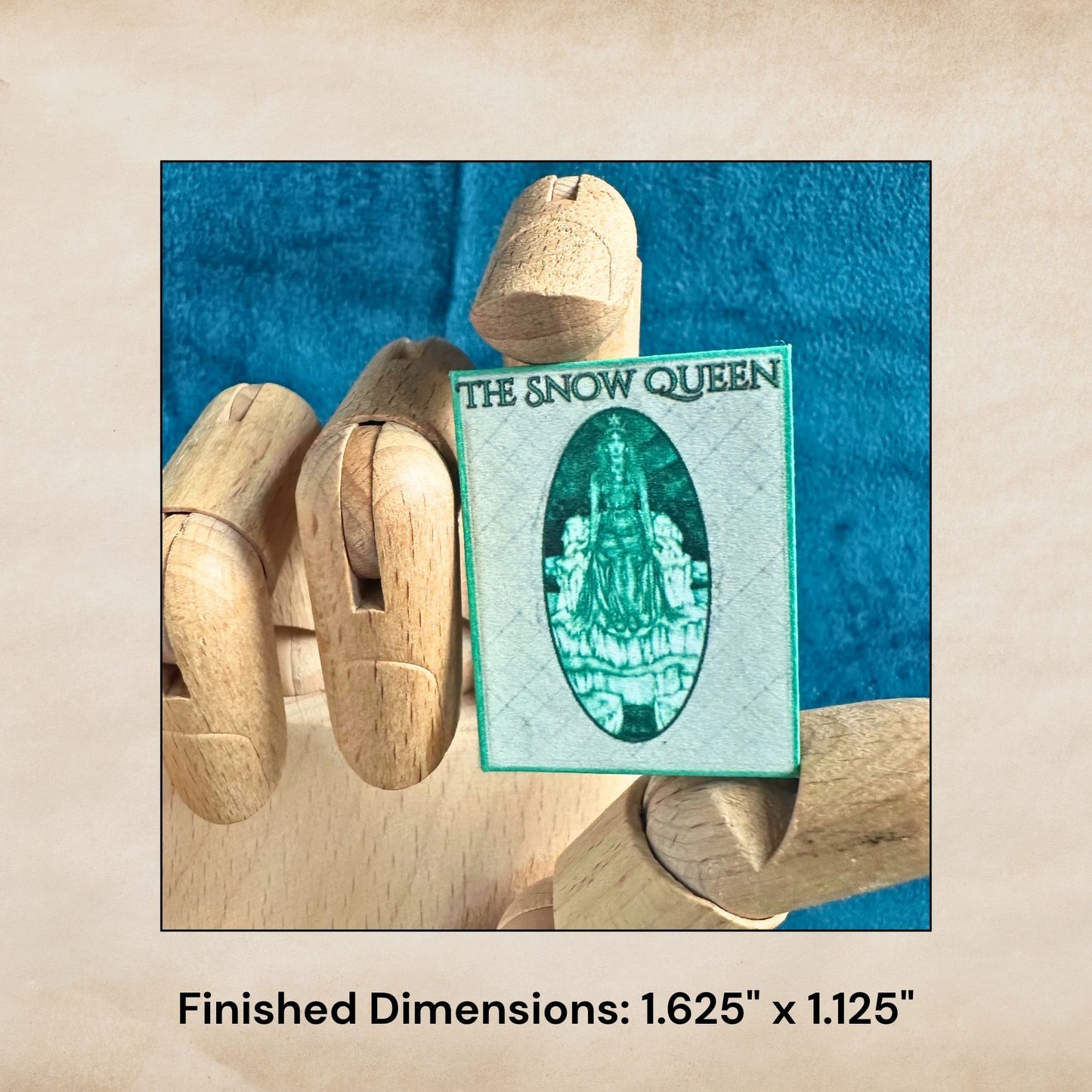 Printable The Snow Queen Miniature Book - Papercraft
