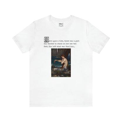 And Found Her Voice - The Little Mermaid Classic Art Unisex Short Sleeve Tee