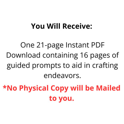 The Maker's Log - Instant PDF Download