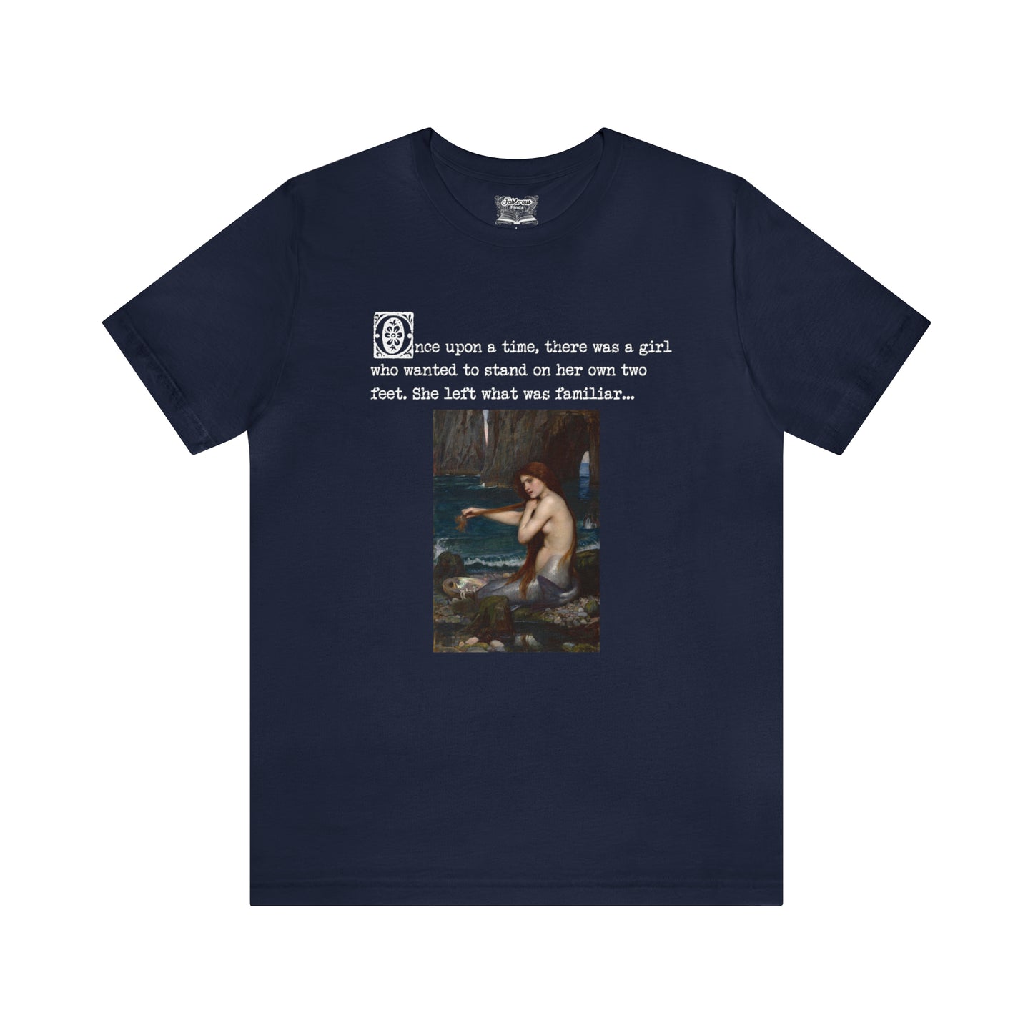 And Found Her Voice - The Little Mermaid Classic Art Unisex Short Sleeve Tee