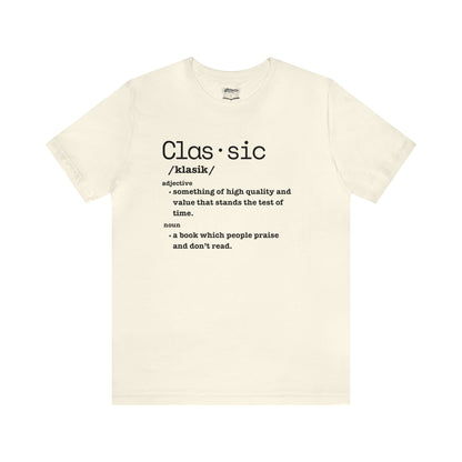 Classic Definition Unisex Short Sleeve T-Shirt