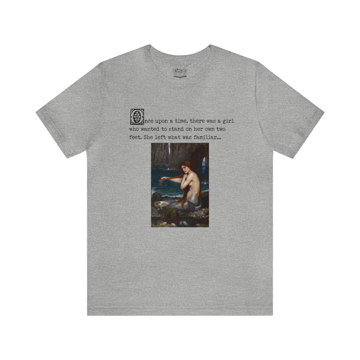 And Found Her Voice - The Little Mermaid Classic Art Unisex Short Sleeve Tee