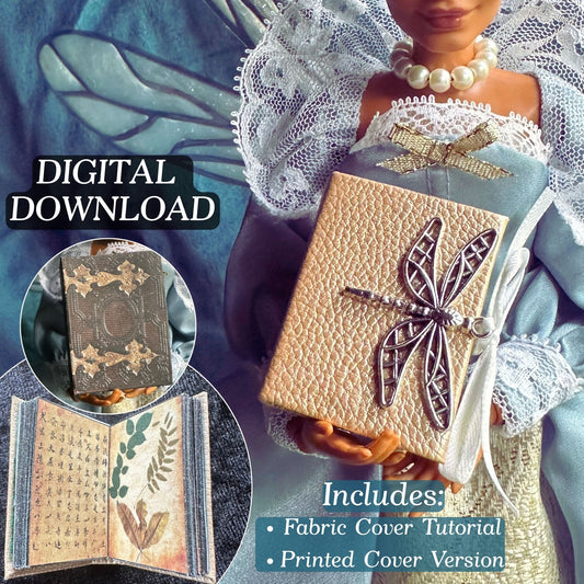 Printable Fairy Spellbook Miniature Book - Instant PDF Download