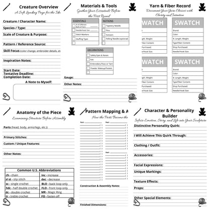 The Amigurumi Log - Instant PDF Download