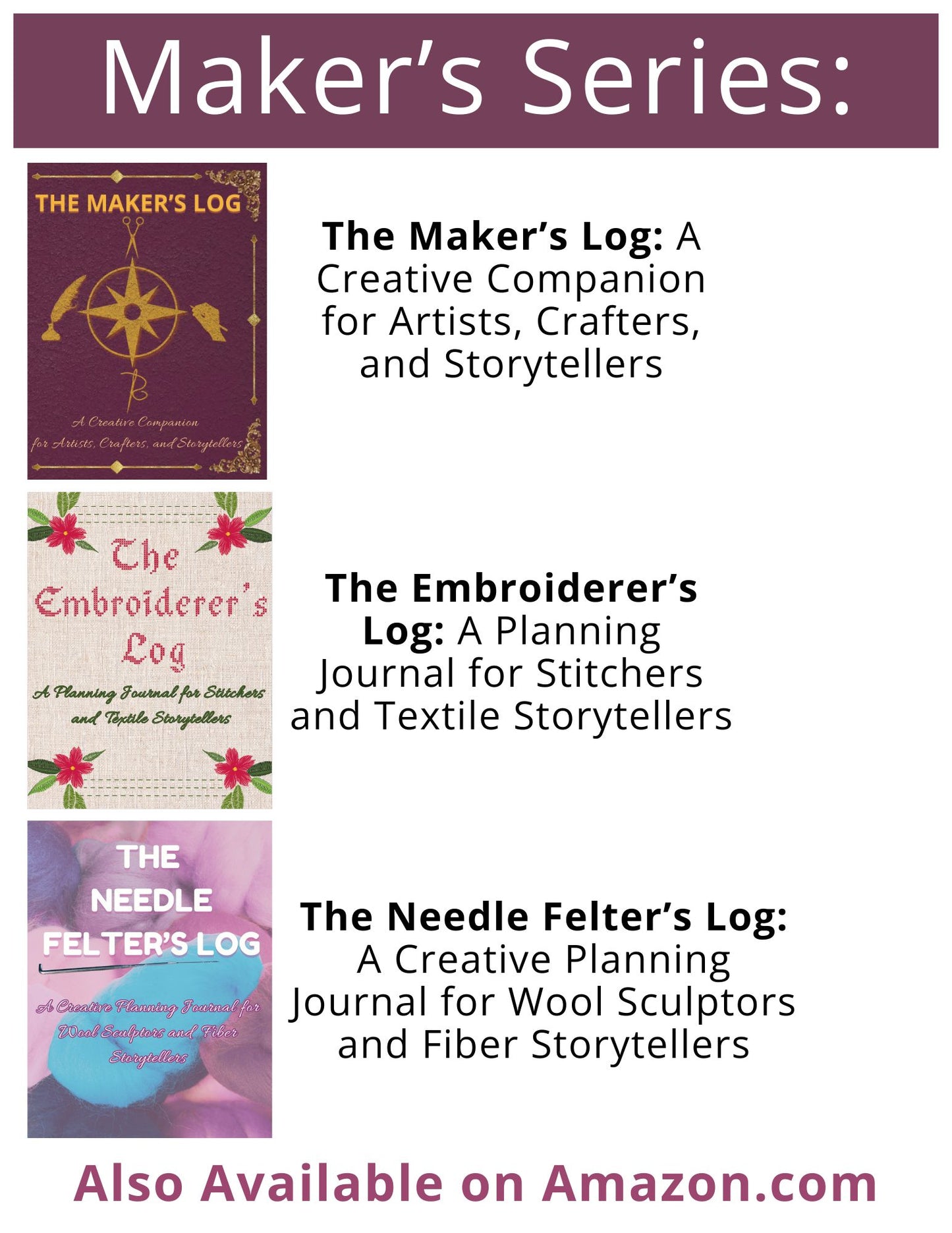 The Embroiderer's Log: A Planning Journal for Stitchers and Textile Storytellers - Instant PDF Download