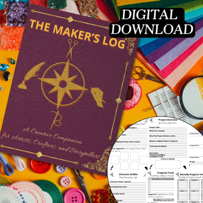 The Maker's Log - Instant PDF Download