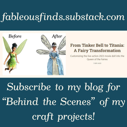 Printable Fairy Spell Chamber Mini Accessories - Instant PDF Download