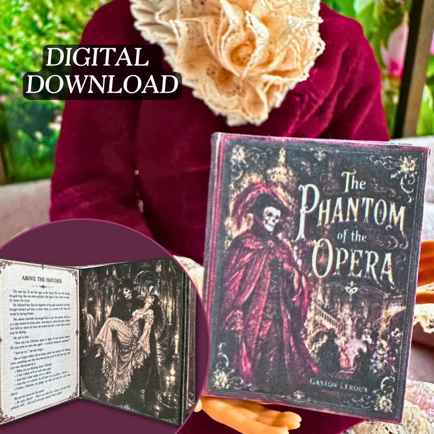 The Phantom of the Opera Miniature Book