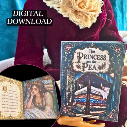 The Princess and the Pea Miniature Book