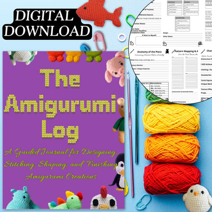 The Amigurumi Log - Instant PDF Download